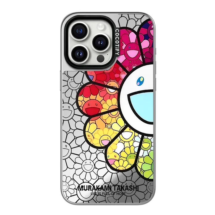 ハイブランド murakami sunflower アイホン17promax カバー 