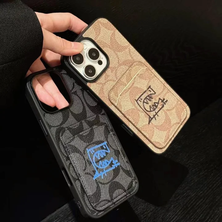 アイホン17plus 携帯ケース coach風 