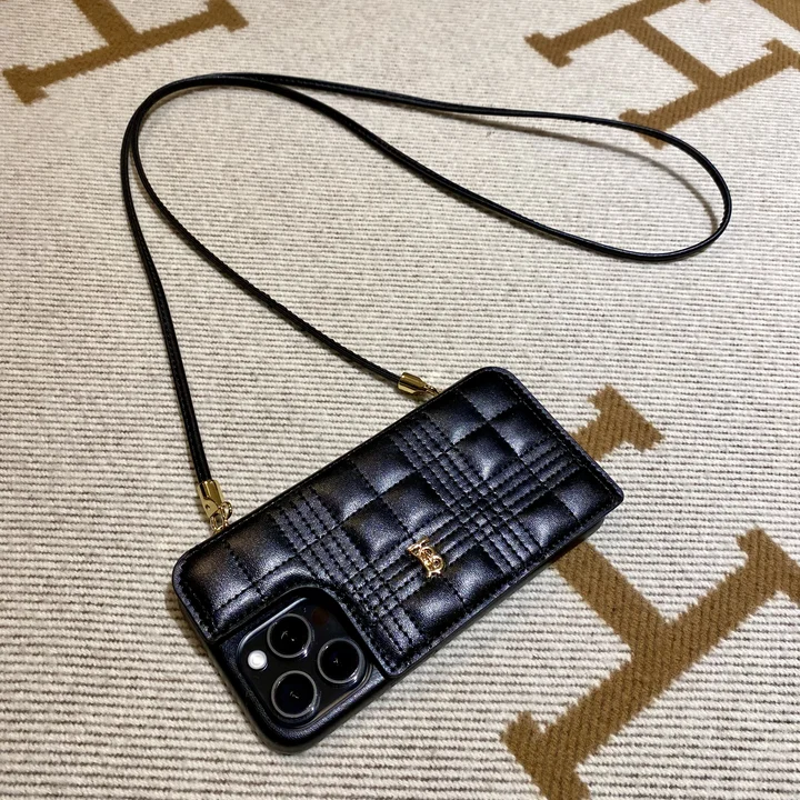 ブランド 携帯ケース アイフォーン17plus burberry風 