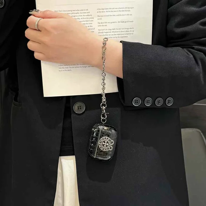 クロームハーツ風 iphoneiphone17 収納ケース 