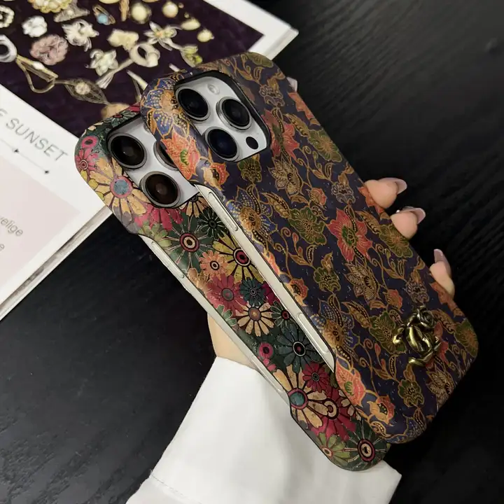 ブランド スマホケース iphone12プロ シャネル風 