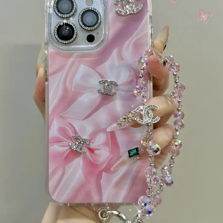 ブランド スマホケース アイフォーン14 シャネル風 