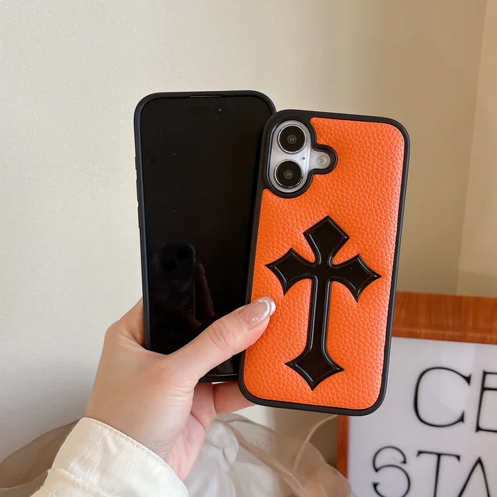 chrome hearts風 アイフォーン17プロ スマホケース 