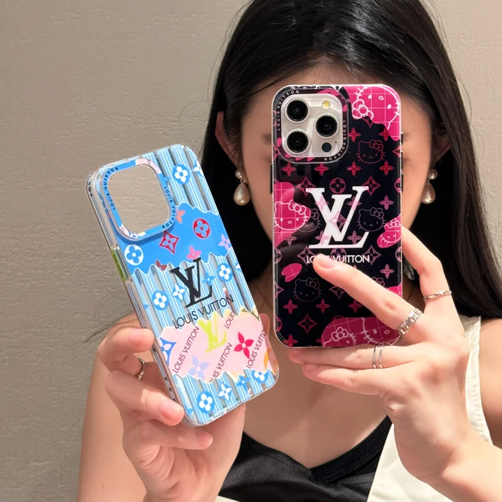 アイフォン17pro カバー ルイヴィトン風 