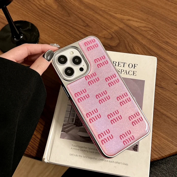 アイホン17プラス ミュウミュウ miumiu スマホケース 