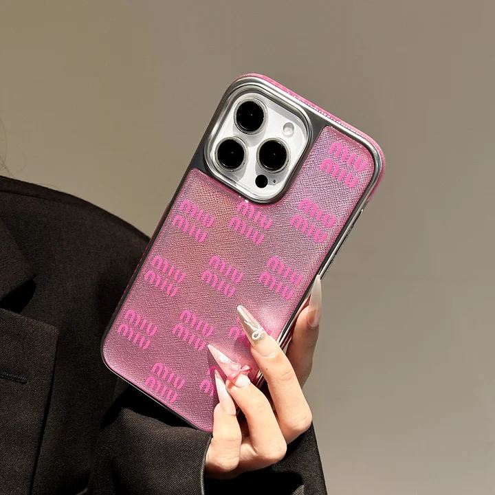 ハイブランド 携帯ケース iphone17プロ miumiu ミュウミュウ 