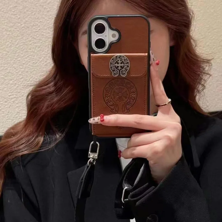 ハイブランド クロームハーツ chrome hearts iphone 15 plus カバー 
