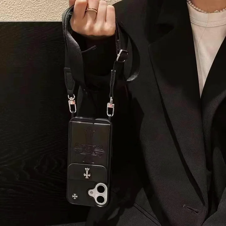 クロームハーツ chrome hearts iphone17plus カバー 