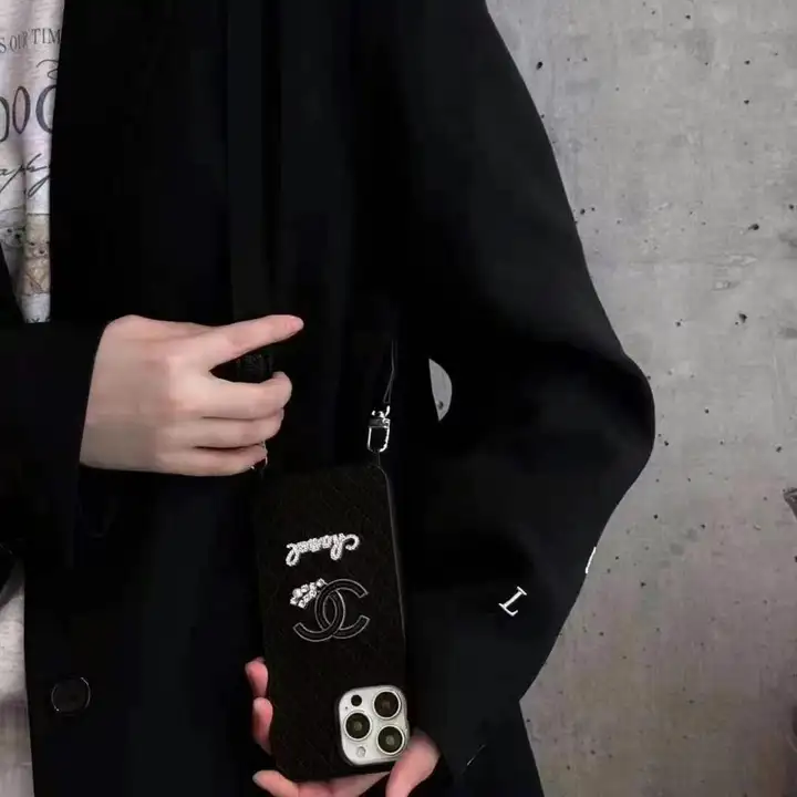 chanel風 ケース アイホン17plus 