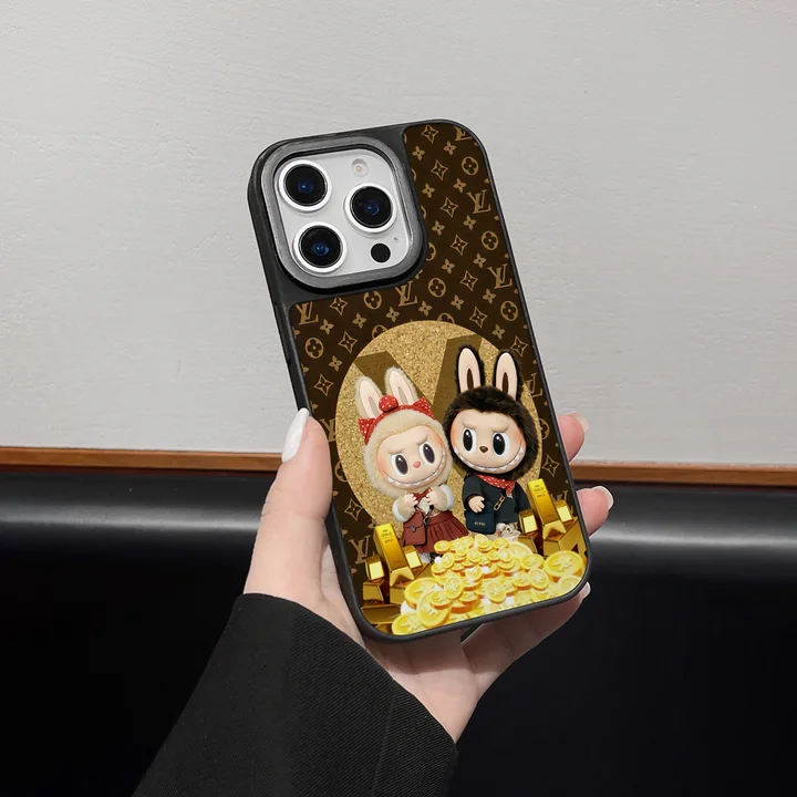 アイフォーン16 Pro ルイヴィトン風 ケース 