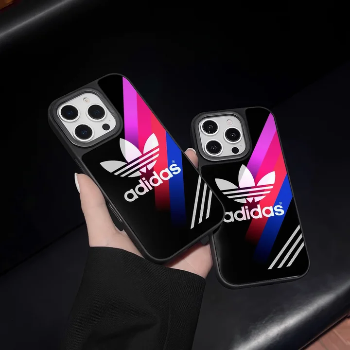 アディダス風 アイフォン 14pro スマホケース 