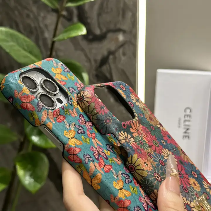 ブランド 携帯ケース iphone17plus セリーヌ風 