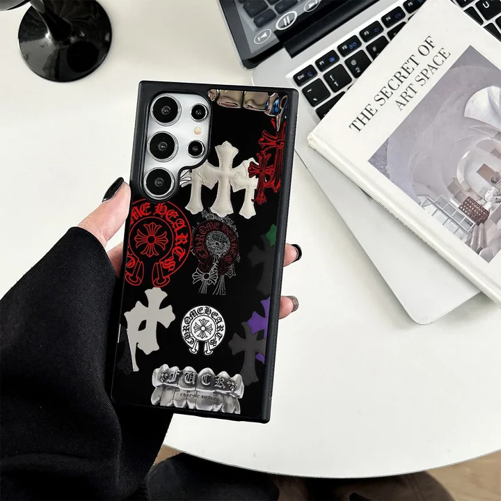 クロームハーツ風 アイフォーン17プラス スマホケース 