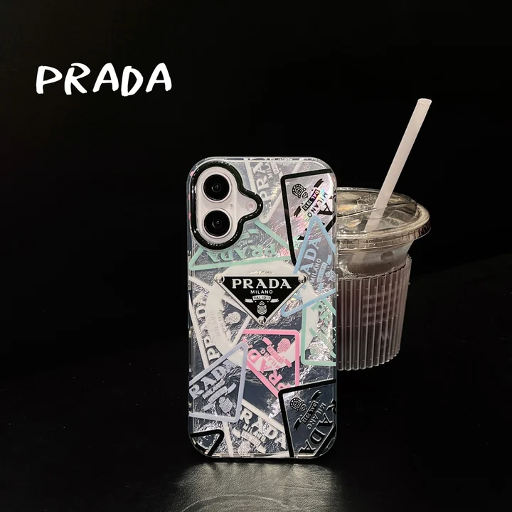 ブランド カバー アイフォーン17 prada風 