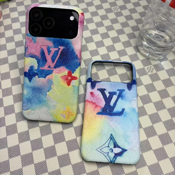 vuitton風 iphone17 カバー 