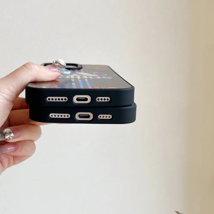アディダス風 スマホケース アイホン17plus 
