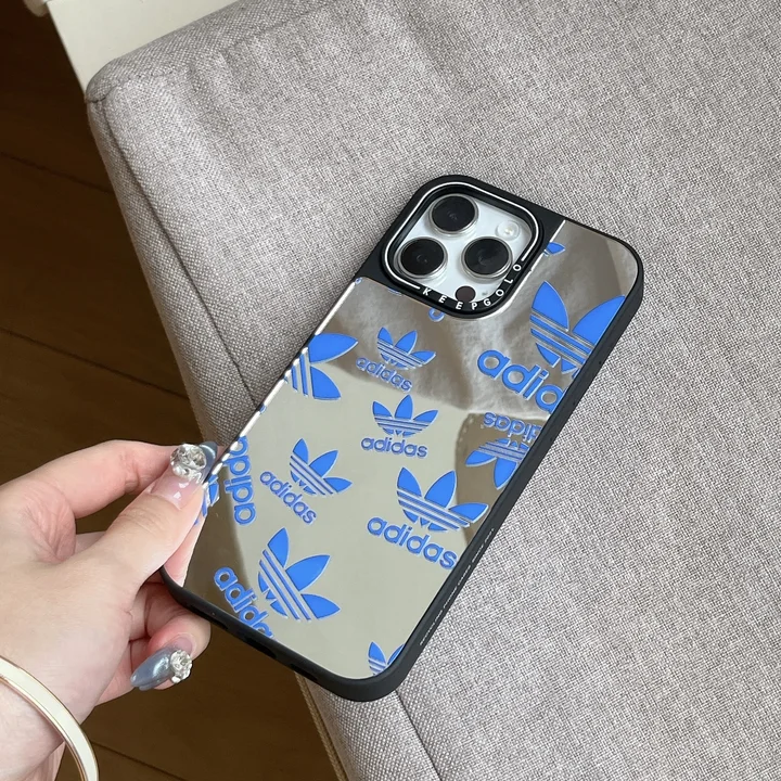 ブランド カバー アイフォン17pro max adidas風 