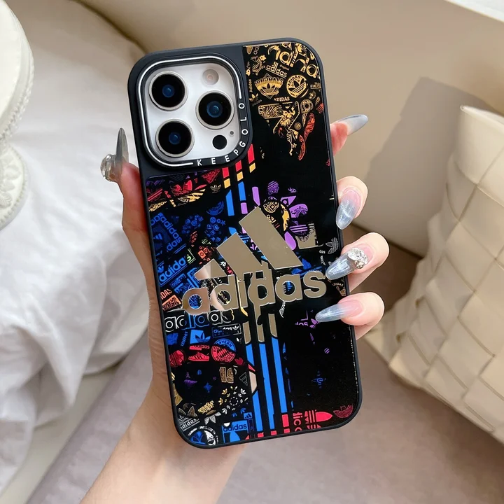 ハイブランド adidas風 iphone17プロ スマホケース 