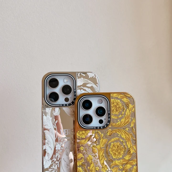 ハイブランド スマホケース iphone17 ヴェルサーチ風 