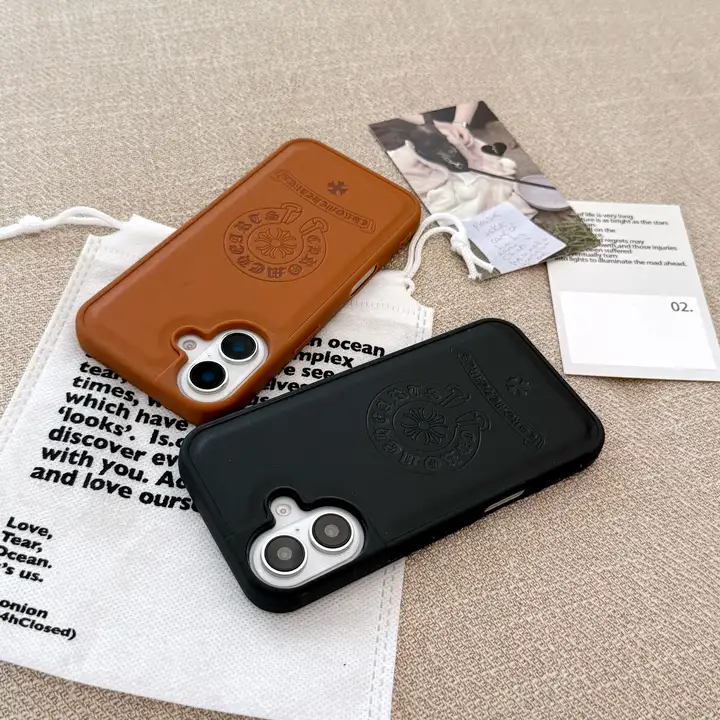 ハイブランド ケース iphone17プロ max クロームハーツ風 