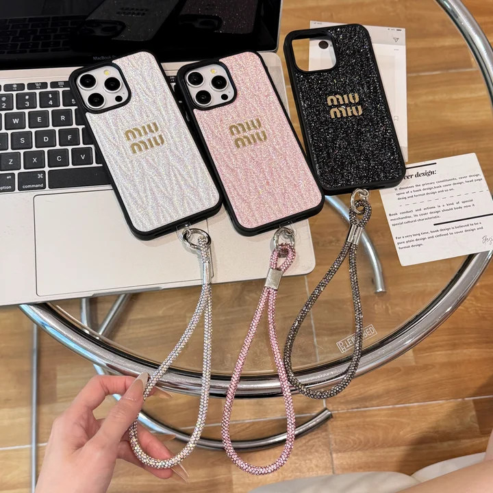 アイフォン17plus スマホケース miumiu風 