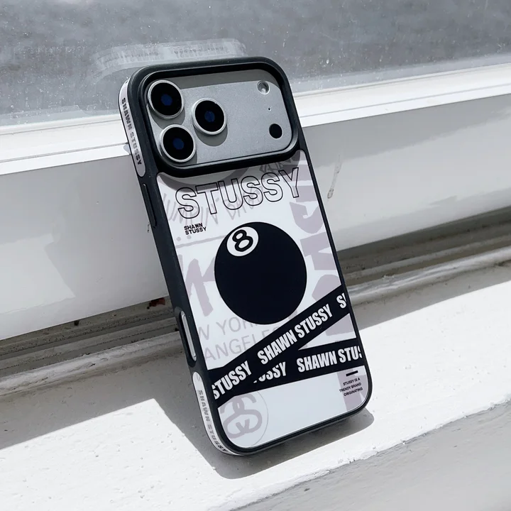 ステューシー stussy スマホケース アイフォーン17プロ max 