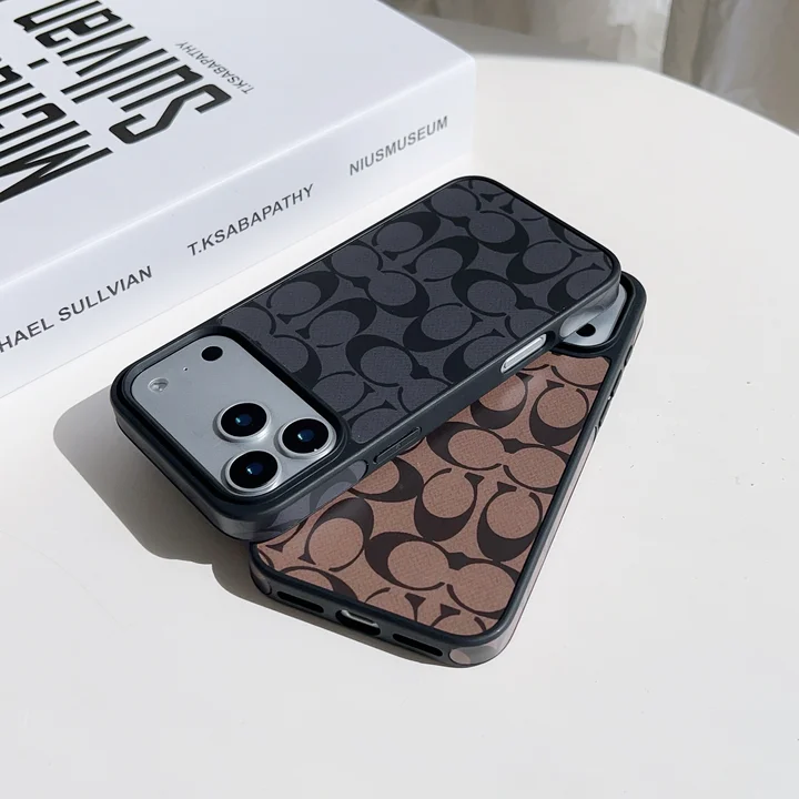 コーチ風 カバー iphone17plus 