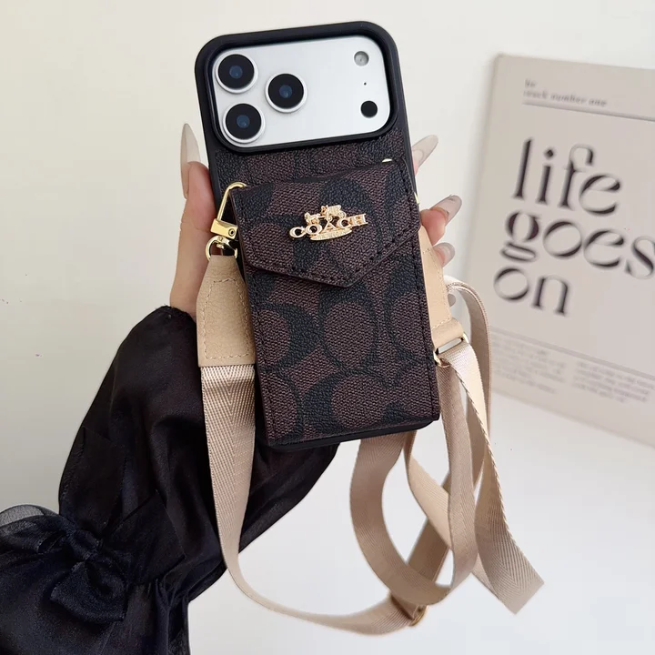アイホン17plus coach風 スマホケース 