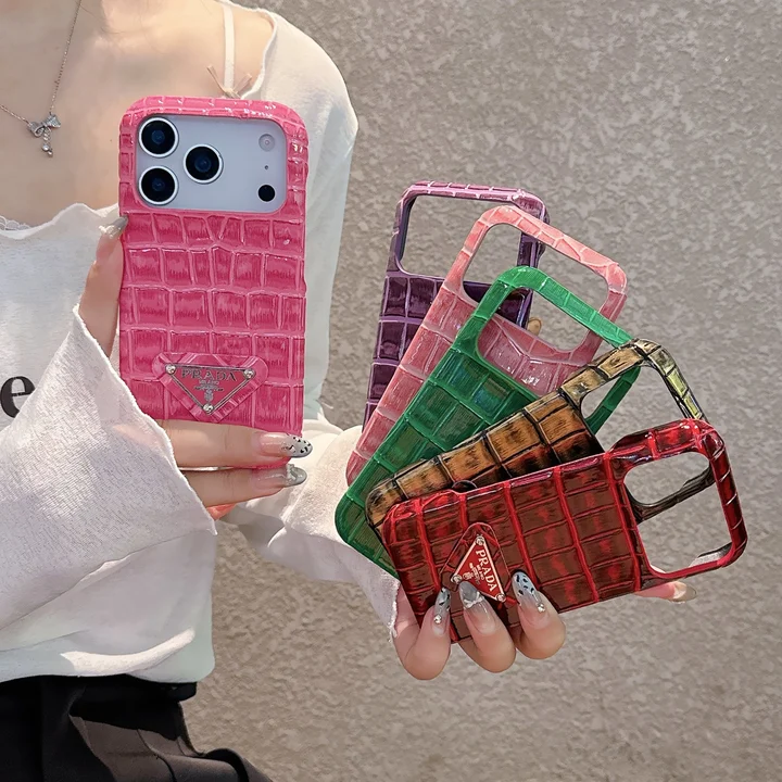 プラダ風 携帯ケース アイフォーン17pro