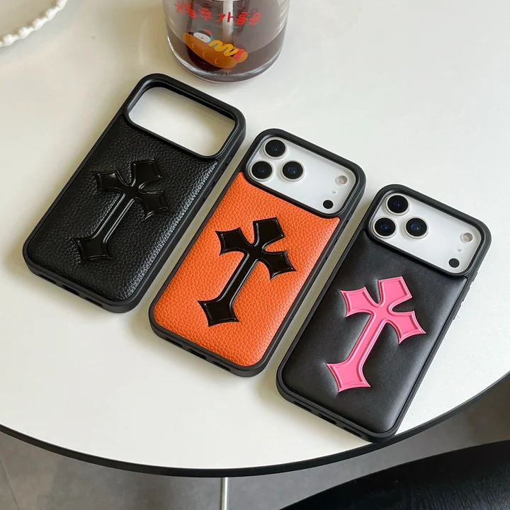 iphone14pro スマホケース クロームハーツ風 