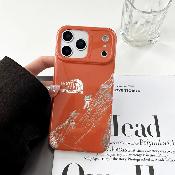 the north face風 iphone17 