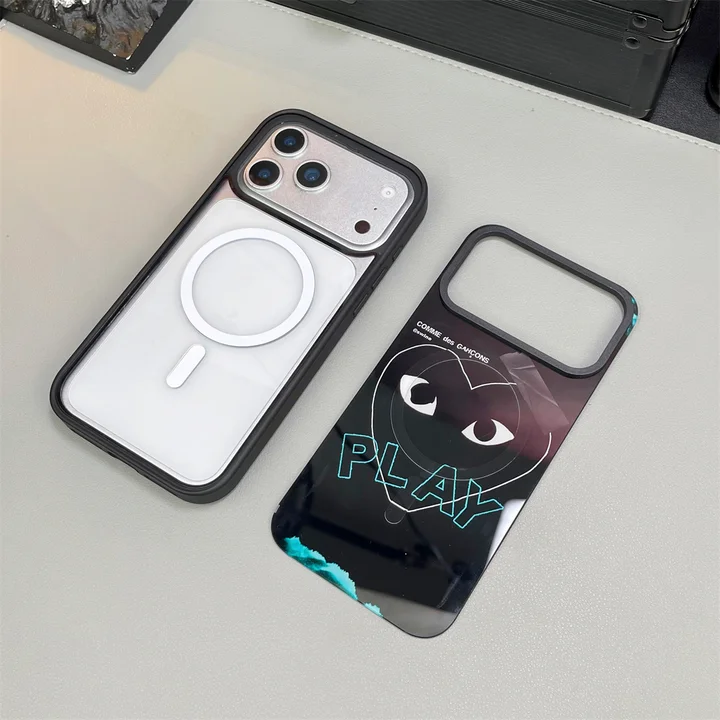 アイホン17pro comme des garçons風 ケース