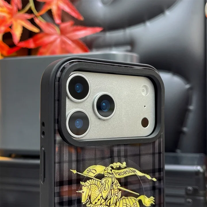 burberry風 iphone17pro max カバー 