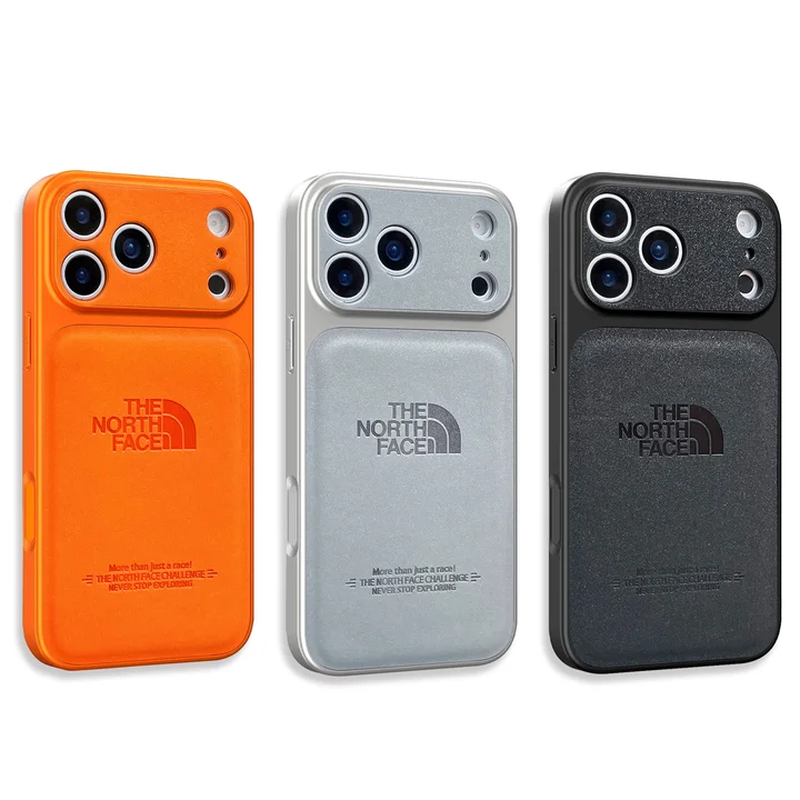 アイフォーン17 カバー the north face風 