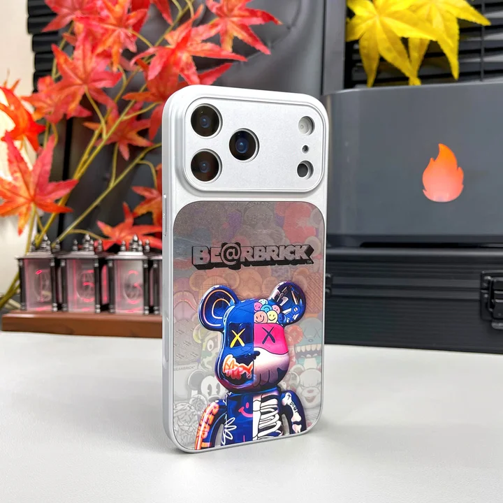 bearbrick iphone17プロmax ケース 