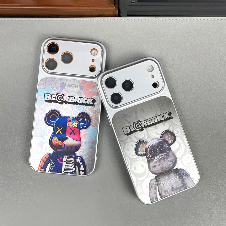 bearbrick風 ケース アイフォーン17 