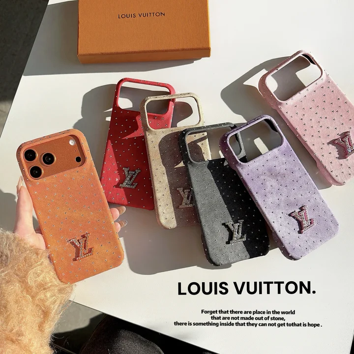 アイフォーン16 Pro カバー ルイビトン風 