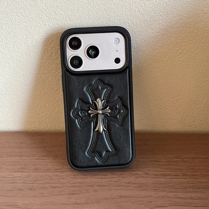 chrome hearts アイフォン17promax スマホケース