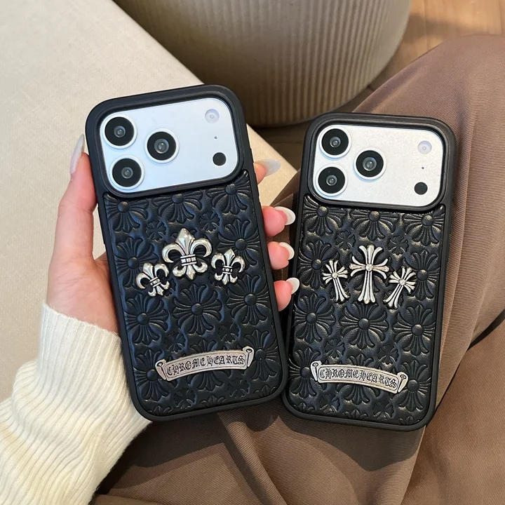 アイフォン17plus スマホケース chrome hearts クロームハーツ
