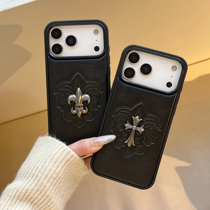 アイフォーン 14pro max chrome hearts クロームハーツ スマホケース