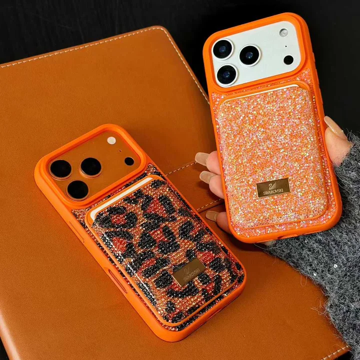 アイフォン17 ケース スワロフスキー風 