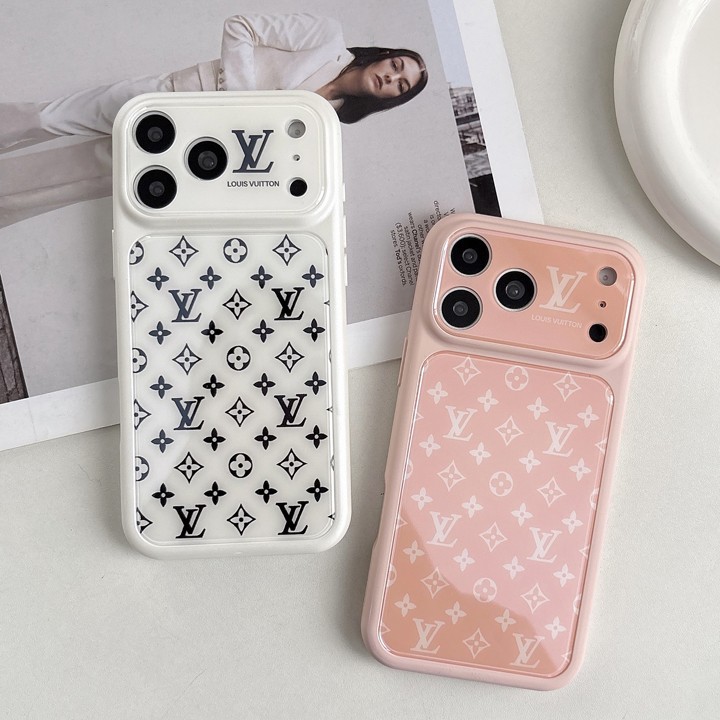 アイフォーン17 vuitton風 カバー 
