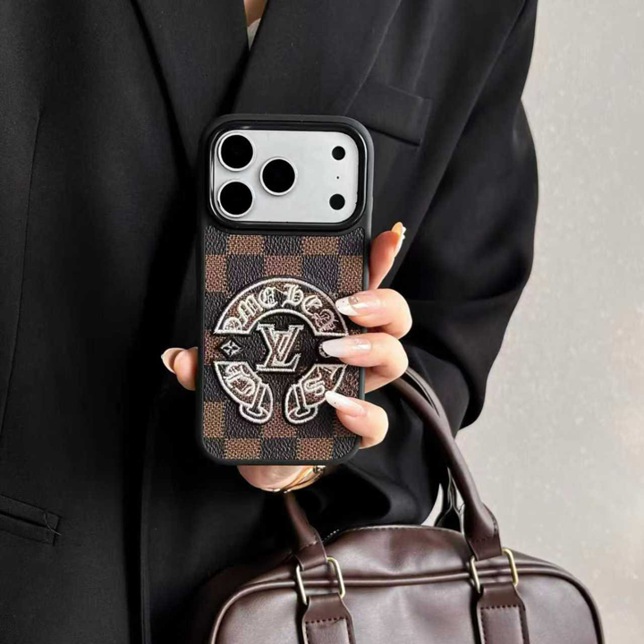 アイフォンiphone17 ケース クロームハーツ風 