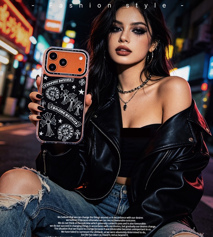 chrome hearts アイホン17pro スマホケース 