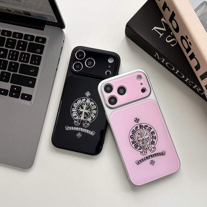 iphone17 スマホケース クロームハーツ風 