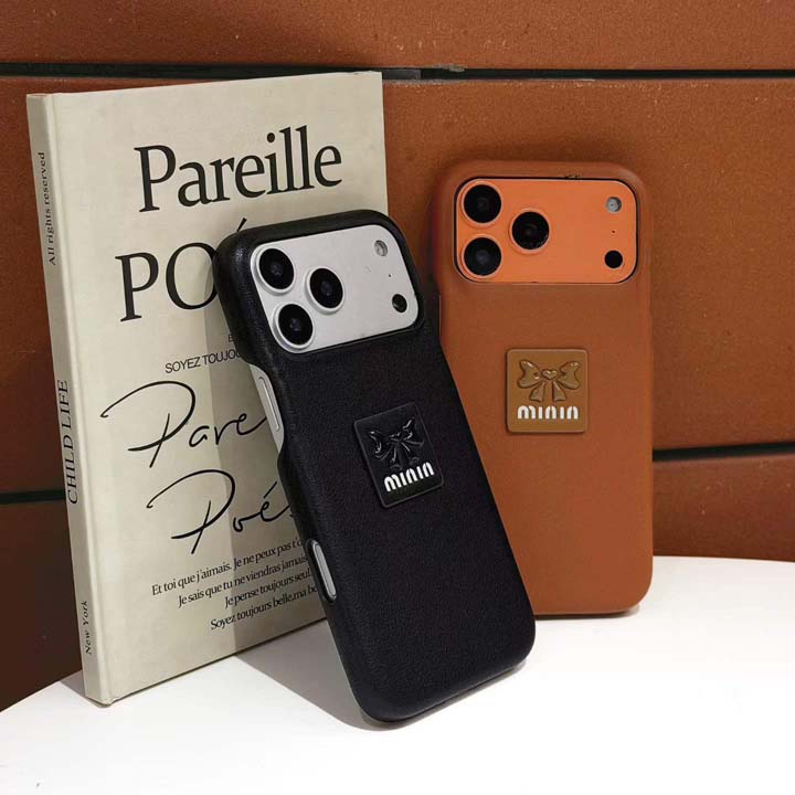 ミュウミュウ アイフォーンiphone17 カバー