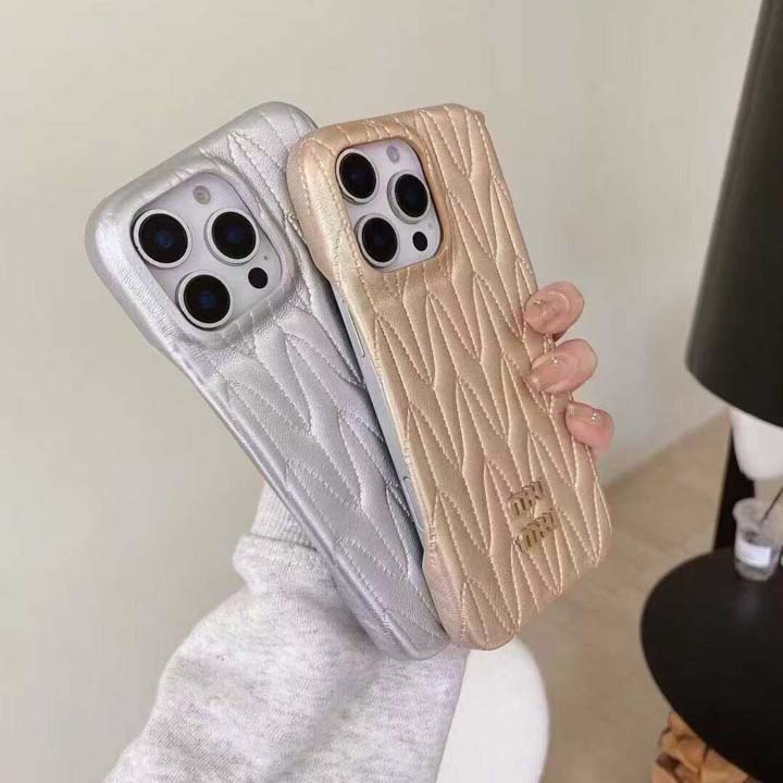 ハイブランド ケース アイホンiphone17 miumiu ミュウミュウ