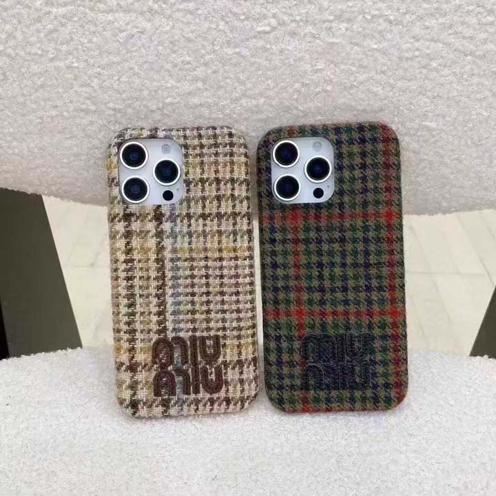 ハイブランド カバー iphoneiphone17promax miumiu