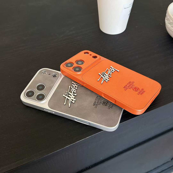 ブランド stussy風 iphone16 Pro ケース