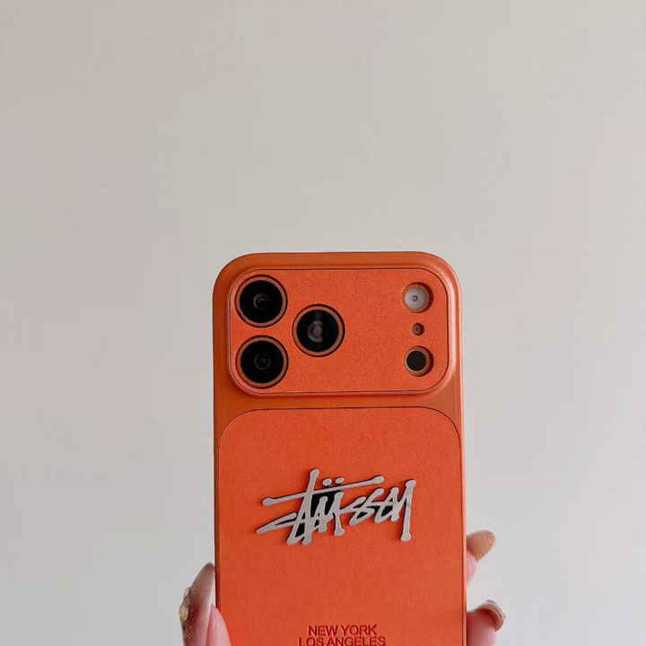 アイフォーン17plus stussy ステューシー カバー